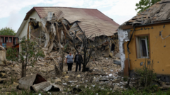 Russia launched war's largest drone attack ahead of Putin-Trump call, Ukraine says Russia launched war's largest drone attack ahead of Putin-Trump call, Ukraine says