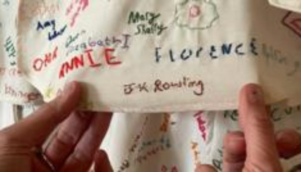 National Trust covers artwork referencing JK Rowling after tampering