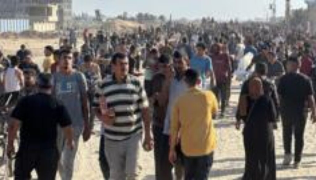 At least 15 killed in Israeli fire near Gaza aid centre, say medics